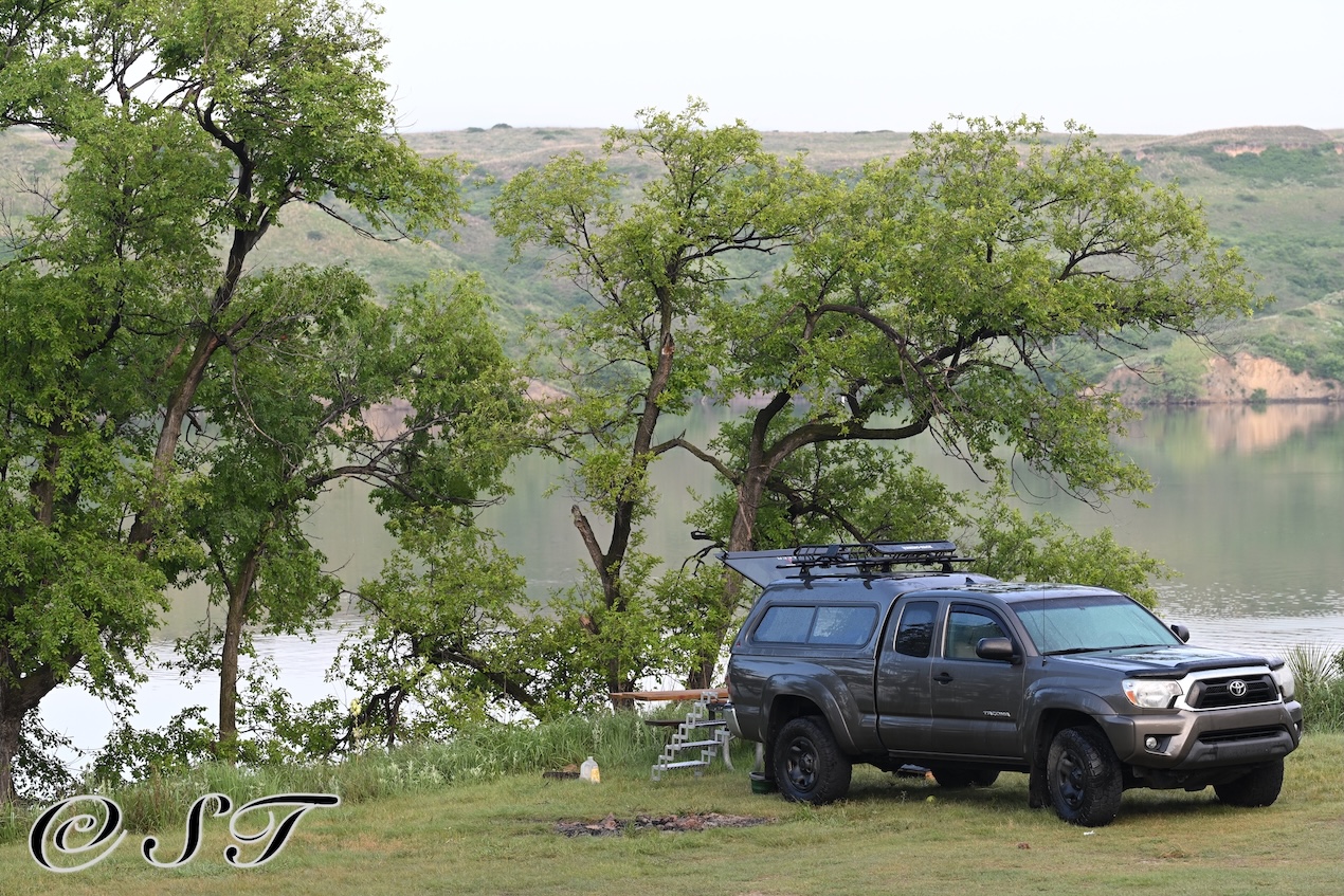 Truck camping